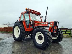 Tracteur agricole FIAT 110 CV Moteur turbo 4 roues motrices Boîte de vitesses automatique Transmission par engrenages Tracteur à roues - Product Image 5