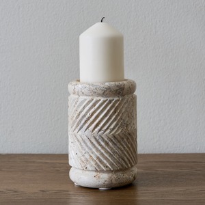 Portavelas de Mármol, Elegante Centro de Mesa, Decoración Estilosa para el Hogar, Ambiente Romántico y Festivo - Product Image 5