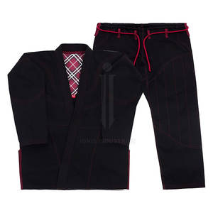 Jiu Jitsu ยูนิฟอร์มศิลปะการต่อสู้ทำจากผ้าฝ้ายทำจาก100% ออกแบบได้ตามต้องการ - Product Image 1