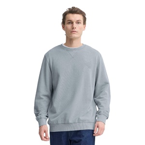 Men Winter Sweatshirt 240g Cotton Fleece Eco-Friendly Quick Dry Heavy Warm Streetwear Crewneck Pullover Fashion Clothing OEM - Product Image 1