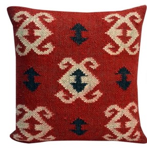 Trade Star, accesorio decorativo versátil para el hogar, funda de cojín Kilim de yute de lana hecha a mano, funda de alfombra de granja de lujo, funda lavable - Product Image 6