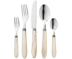 Ensemble de couverts en acier inoxydable ensemble de couverts ensemble de cuillères nouveauté en laiton cuillère à dessert couverts en argent Offre Spéciale produit - Product Image 6