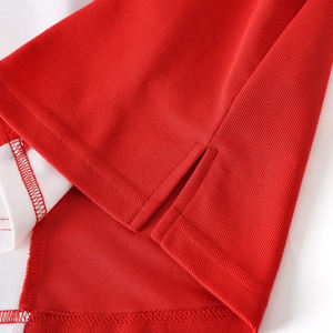 เสื้อเชิ้ตอัลฟ่าพีซแบบลำลองสำหรับผู้ชาย ผ้าคอตตอนผสมเนื้อผ้าถัก ระบายอากาศได้ดี แขนสั้น สีพื้น เสื้อผ้าสำหรับสมาคมพี่น้องแบบกรีก - Product Image 5