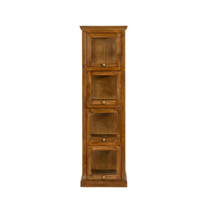 Colonne en verre bois de manguier Remick - Product Image 2