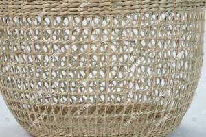 Meilleure collection Organisateur de stockage en jonc de mer Paniers de rangement pour la maison naturels faits à la main Fabricant du Vietnam - Product Image 4