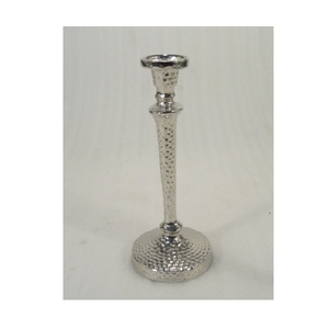 Best Design Silver Shining Polished Aluminium Taper <b>Candle</b> Holder <b>Large</b> for Home Restaurant Hotel <b>Candle</b> Light Dinner Decorative - Product Image 6