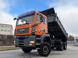 รถบรรทุกใหม่/มือสอง M AN TGA 26.480 ยูโร 4 แบบสามด้านเปิดเทท้าย เกียร์ธรรมดา เครื่องยนต์ดีเซล ระบบขับเคลื่อน 6x4 - Product Image 4