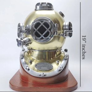 Décoration murale Casque de plongée marine |   Casque de plongée Mark V, cadeau, qualité supérieure, casque de plongée sous-marine antique, qualité très premium - Product Image 2