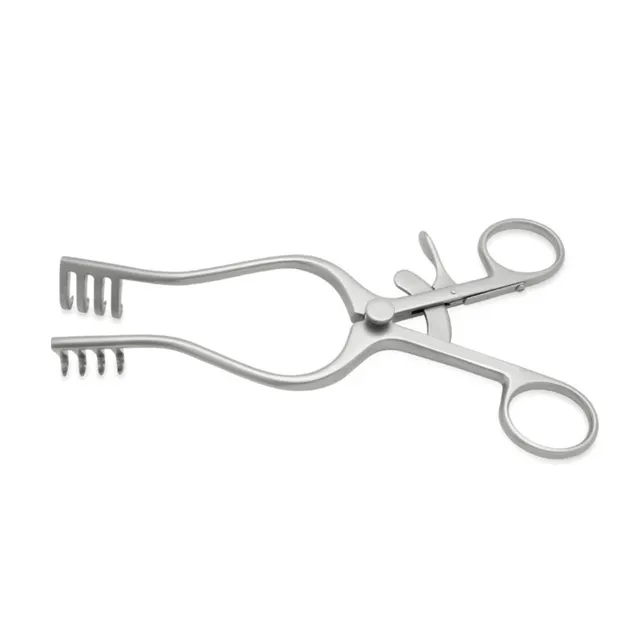 Irwin S/R retractor 17.5cm/6.5 inch Chiều dài 4x4 Sharp prongs prong sâu 20mm tim phẫu thuật Công cụ retractors dụng cụ