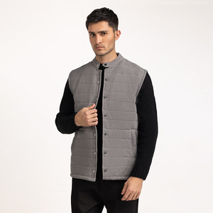 Nouveau gilet d'hiver sans manches en coton pour hommes en stock - Product Image 3