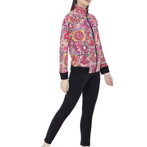 Conjunto Deportivo de Invierno para Mujer, 100% Algodón, Felpa Sólida, Casual, Lavable, Secado Rápido, Estilo Moderno, Más Vendido - Product Image 3