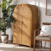 Armoire haute, commode de rangement de vêtements, armoires, best-seller, meubles de chambre à coucher naturels