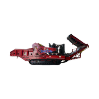 Shd à faible coût de haute qualité 70-80 T/H entièrement automatique Type de chenille broyeur de bois broyeur de bois diesel broyeur de bois