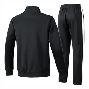 Survêtements techniques décontractés à capuche pour hommes, 100% coton, respirant, jogging d'hiver, OEM - Product Image 2