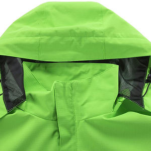 Gran oferta, chaqueta cortavientos de nailon 100% para hombre, diseño personalizado, cuello con capucha, bordado, precio de fábrica, el último estilo callejero - Product Image 6