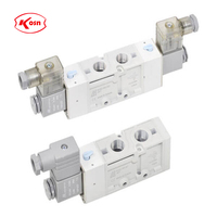 Mindman Original et 100% nouvelle électrovanne pneumatique MVSC-300-4E1 24vdc 5/2 voies