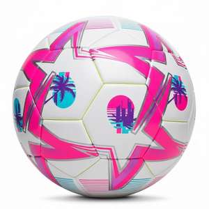 Ballons de football portables de haute qualité 2026, taille officielle 5, panneaux diamantés, pour entraînement et compétition, écologiques et durables - Product Image 1