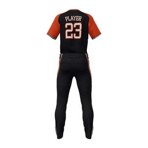 ชุดเครื่องแบบเบสบอลวิทยาลัยระบายอากาศได้ดีแห้งเร็วกางเกงเจอร์ซีย์ชื่อทีมพิมพ์ลายตามสั่ง - Product Image 3