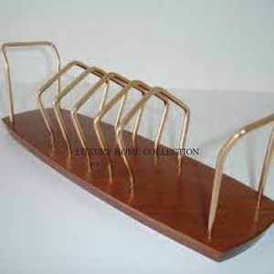 New Arrival Attractive Vintage Metal Toast Racks Superior Durability Tabletop Organizers for Neatly Storing Toast <b>Slices</b> - Product Image 4