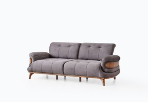 Sofá cama reclinable moderno contemporáneo de lujo para oficina en casa o sala de estar para uso en casa, apartamento, hotel o villa - Product Image 3