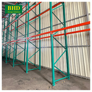 Estante de paleta selectivo hecho de acero de 5 capas personalizado de la mejor oferta de BHD Vietnam RAL 6000 estándar americano para stock de almacén - Product Image 4