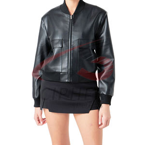 Nouvelle veste en cuir de moto de course d'armure d'équitation de moto élégante Pakistan a fait la veste en cuir de moto de haute qualité - Product Image 1