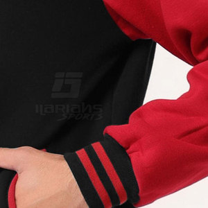 แจ็คเก็ตเลตเตอร์แมนฤดูหนาวคุณภาพพรีเมียม ออกแบบโลโก้ได้ตามต้องการ เสื้อผ้าแฟชั่น แขนยาว - Product Image 4