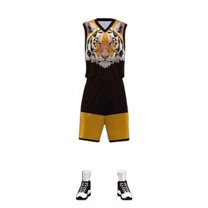 2026 Men Basketball Jersey <b>Sets</b> Blank Uniforms Team Training Vest Shorts Sports <b>Suit</b> Custom Number Name Print Basketball - Product Image 3
