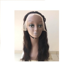 Raw Cuticle Aligned Unprocessed 24 Inch Natural Wavy13x4 Frontal Mink Brazilian Human Remy Indian Virgin Peruvian Human Hair <b>Wig</b> - Product Image 1