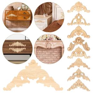 Accessoires de meubles décoratifs de style traditionnel onlays d'armoire en bois de luxe pour intérieurs classiques Onlays d'armoire en bois - Product Image 3