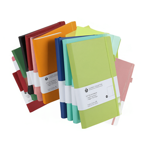 สมุดบันทึกแบบจุด A5 ปกหนัง PU แบบกำหนดเอง พร้อมหมายเลขหน้า - Product Image 2