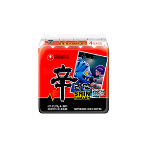 Fideos Negros NONGSHIM SHIN RAMYUN KDH, Paquete de 16 - Product Image 2