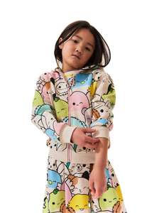 Jersey con capucha de lana unisex para jóvenes con bolsillo Sudadera con capucha de tamaño mediano de lana para jóvenes - Product Image 5