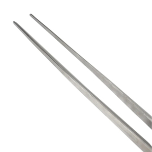 Ensemble de pinces à épiler pour aquarium Pince à épiler droite et incurvée en acier inoxydable Pince d'alimentation pour reptiles à long manche pour aquarium - Product Image 3