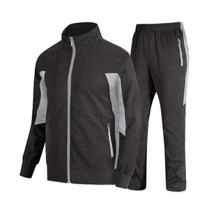 Ensemble de survêtements vente en gros impression personnalisée sport décontracté blanc hommes survêtement vente en gros OEM prix usine expédition rapide dans le monde entier - Product Image 5