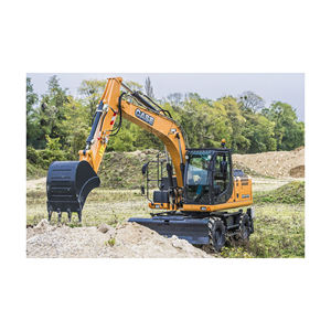 Excavadora de ruedas con caja, equipo de construcción hidráulico eficiente, máquina duradera para trabajo vial, elevación, manejo de materiales - Product Image 6