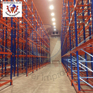 Double <b>Deep</b> Rack System for High Density Pallet Storage Warehouses and Distribution Centers - Product Image 5