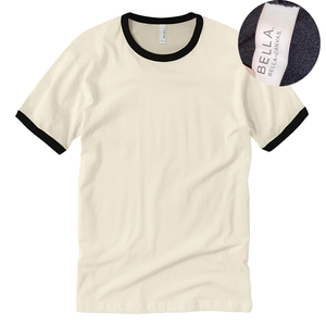 Camiseta Ringer para hombre, camisetas Ringer de dos tonos en contraste, camiseta Hipster de algodón con cuello redondo, camisetas de manga corta - Product Image 5