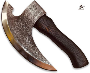 Couteau de cuisine médiéval en acier au carbone pour la coupe parfaite de pizza - Product Image 1