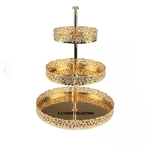 Soporte de pastel de dos y tres capas de Palma Diseño hecho a mano Soporte de pastel de calidad Juego de venta Herramienta de pastel a buen precio - Product Image 4