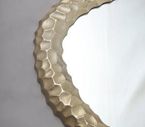 Espejo de maquillaje redondo con forma especial personalizado de calidad superior, espejo inteligente montado en la pared para Hotel - Product Image 3