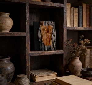 Mantel Decorativo <span class=keywords><strong>de</strong></span> Pared <span class=keywords><strong>de</strong></span> Algodón Natural Tejido a Mano, 31*41cm, Estilo INS, Color Plateado Oscuro, para Decoración del Hogar, EH2602003 - Product Image 5
