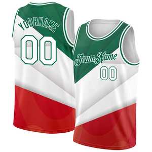 Couleurs personnalisées broderie sublimation et logo maillot de basket-ball concevez votre propre équipe porter des maillots de basket-ball à séchage rapide pour hommes - Product Image 1