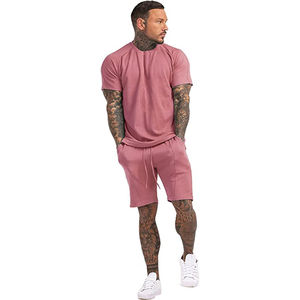 Conjunto de 2 piezas de verano, Conjunto de camiseta y pantalones cortos, Conjunto de camiseta y pantalones cortos para hombre, ropa para hombre, pantalones cortos - Product Image 6