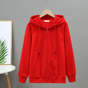 Sweat à capuche zippé d'entraînement pour femmes de grande taille 100 coton sweat à capuche zippé vierge dernière conception personnalisée sweats à capuche zippés pour hommes - Product Image 2