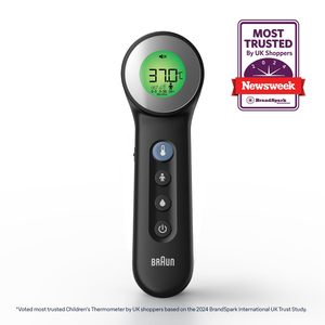 Thermomètre Braun sans contact et à contact avec technologie Age Precision (PositionCheck, double technologie, hygiénique, rapide) - Product Image 5
