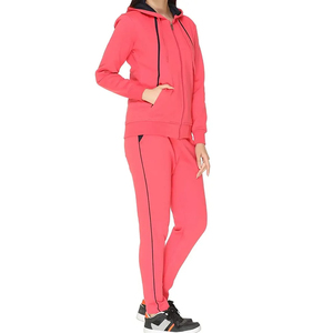 Respirant Logo personnalisé jogging 2 pièces femmes survêtement pas cher prix manches longues entraînement Fitness sport femmes survêtement - Product Image 2