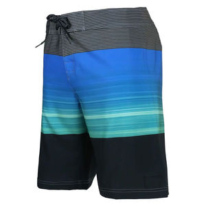 Shorts de sport pour hommes de qualité supérieure, taille personnalisée, séchage rapide, respirant, taille haute, style décontracté, motif uni, taille élastique, en toile, tendance - Product Image 4