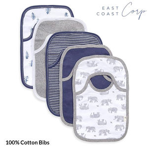 Estilo de hombro de regazo de algodón orgánico suave para babear - Product Image 2