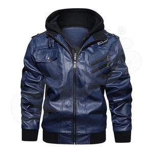Nueva chaqueta de cuero de llegada para hombres en colores personalizados-Exportación de Pakistán Chaqueta de espuma de diseño nuevo y de moda - Product Image 1